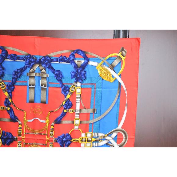 Auth Hermes Carre 90 Scarf Silk #43811H25B - Picture 4 of 13